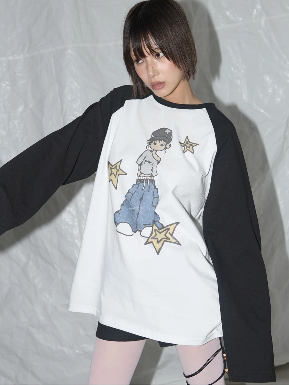 Musinsa Fancy Club Pony Star Long Sleeve Tee